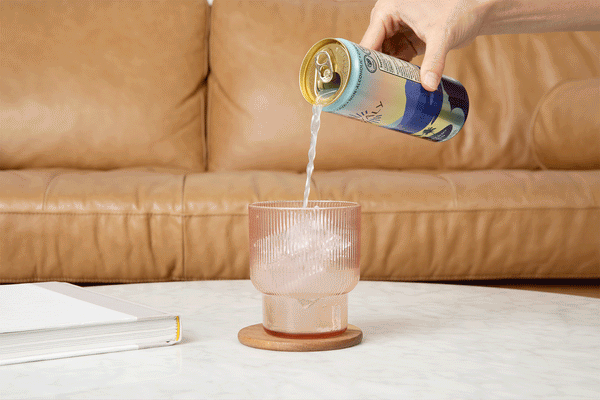 Kavaly Original Blueberry Lemon Kava-Infused Sparkling Tonic