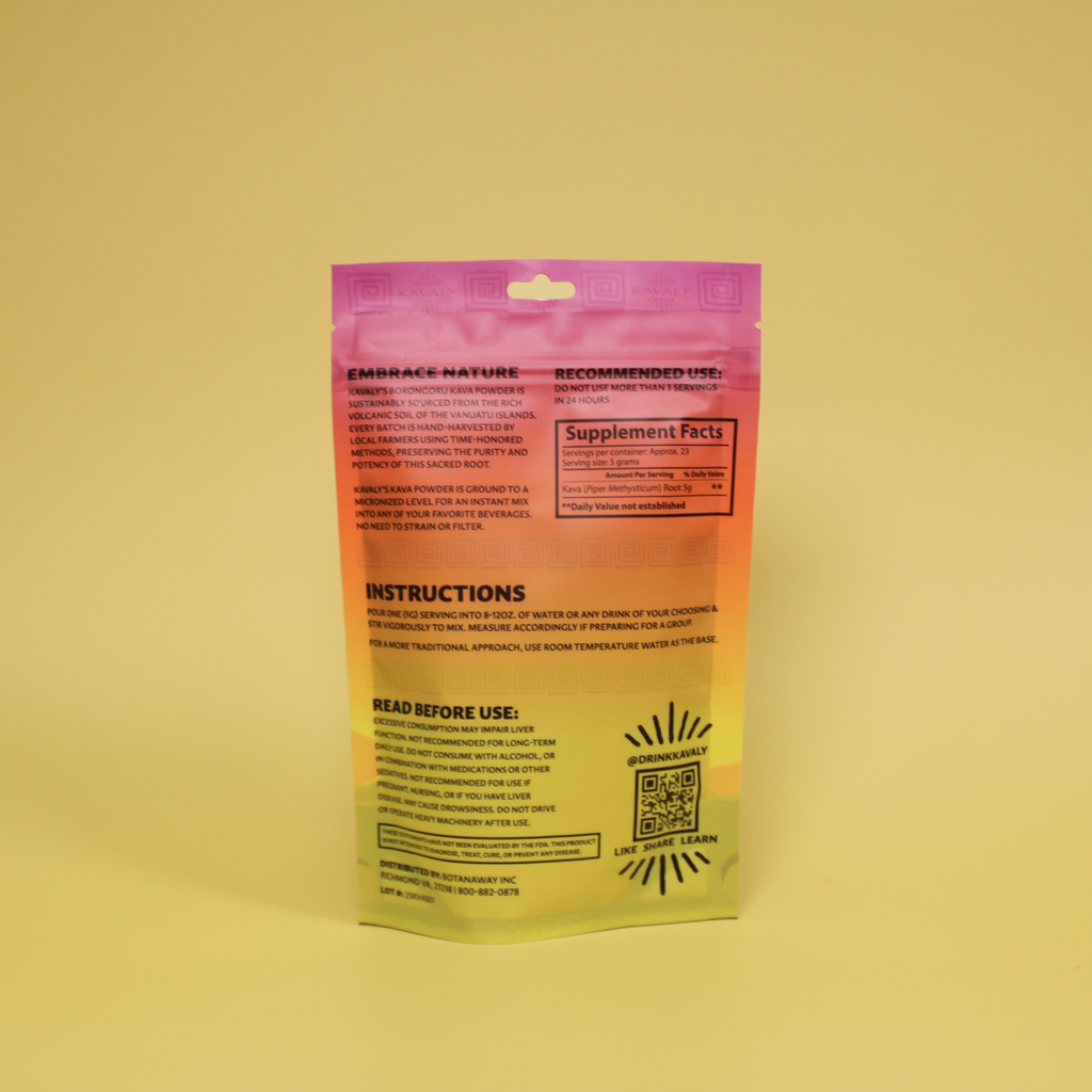 Kavaly Micronized Kava Powder