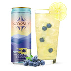 Kavaly Original Blueberry Lemon Kava-Infused Sparkling Tonic