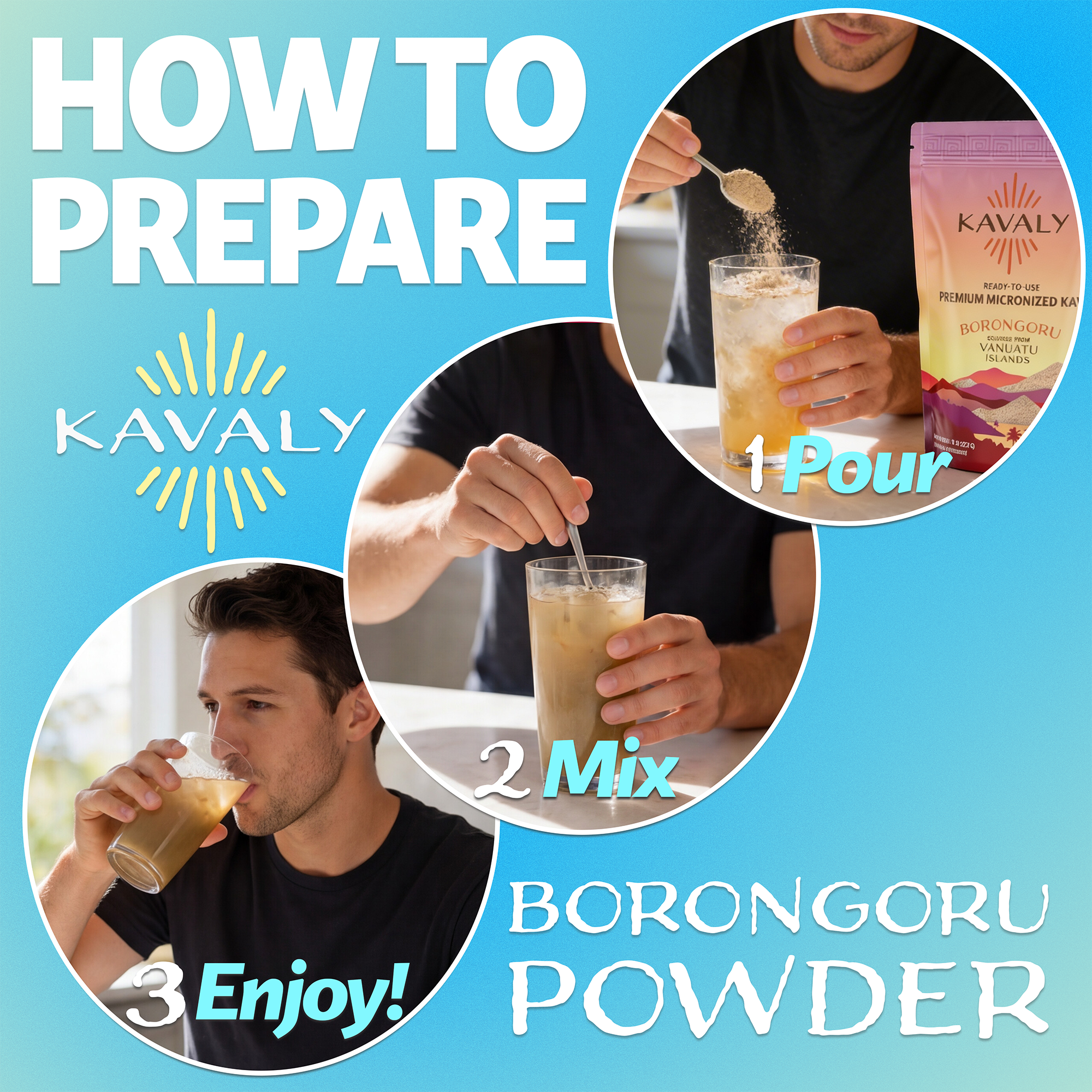 Kavaly Micronized Kava Powder