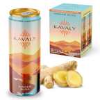 Kavaly Ginger Bliss Original Kava-Infused Sparkling Tonic