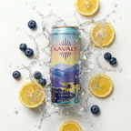 Kavaly Original Blueberry Lemon Kava-Infused Sparkling Tonic