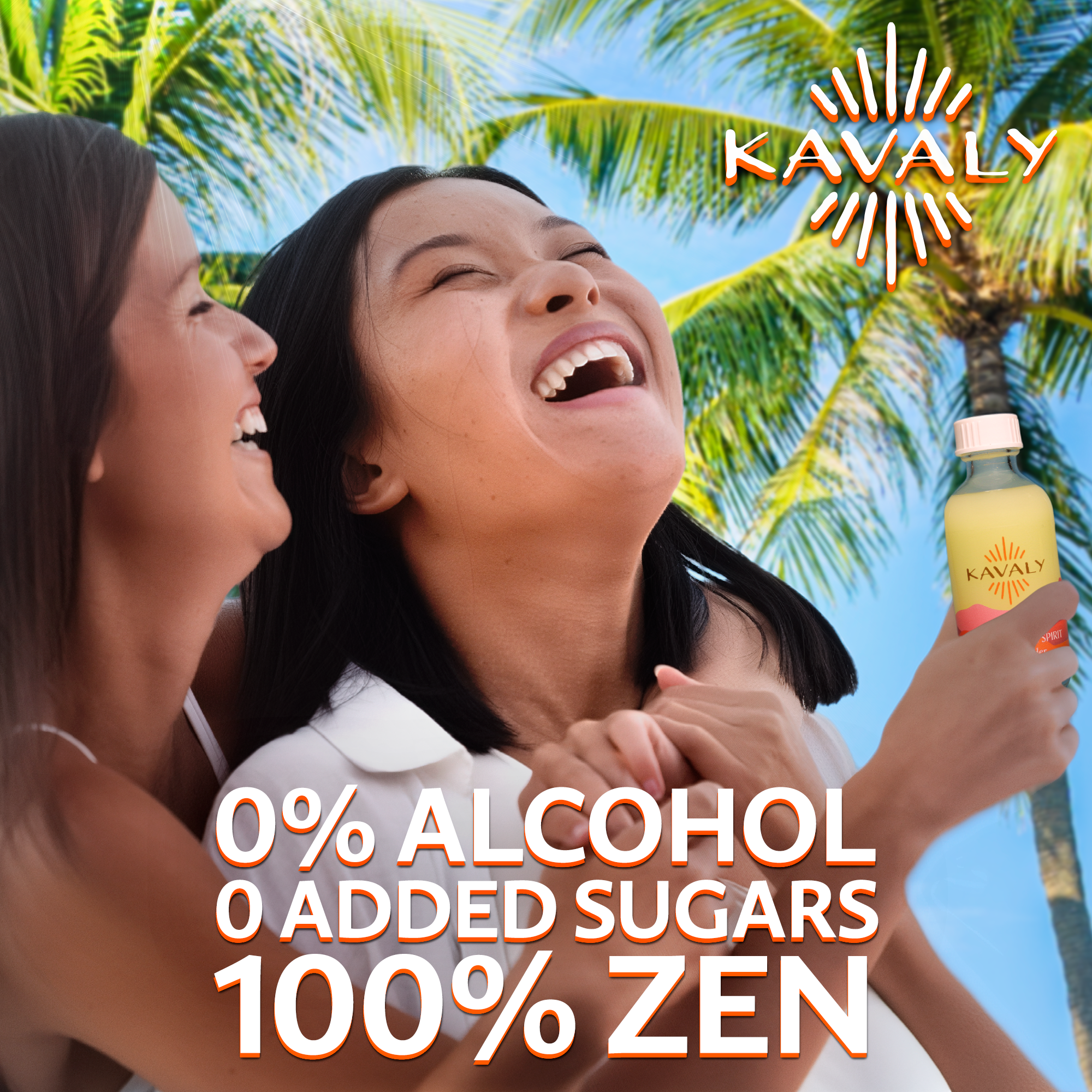 Kavaly Non-Alcoholic Kava-Infused Spirits 60ml Shot