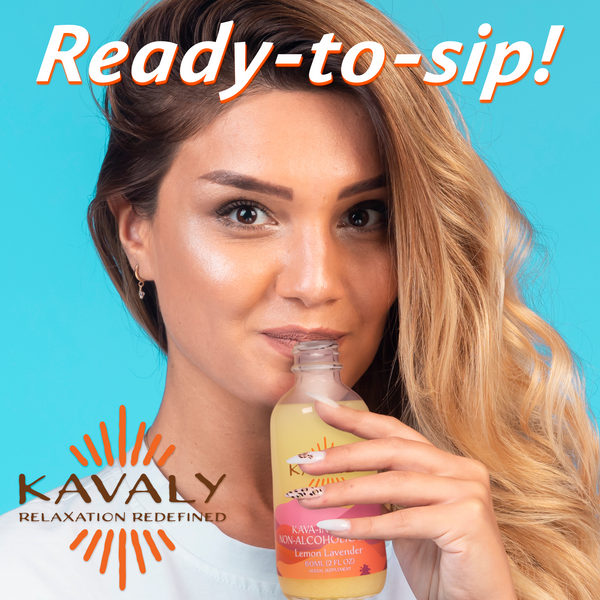 Kavaly Non-Alcoholic Kava-Infused Spirits 60ml Shot
