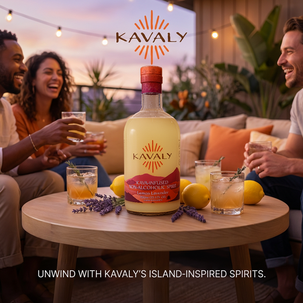 Kavaly Non-Alcoholic Kava-Infused Spirits 750ml