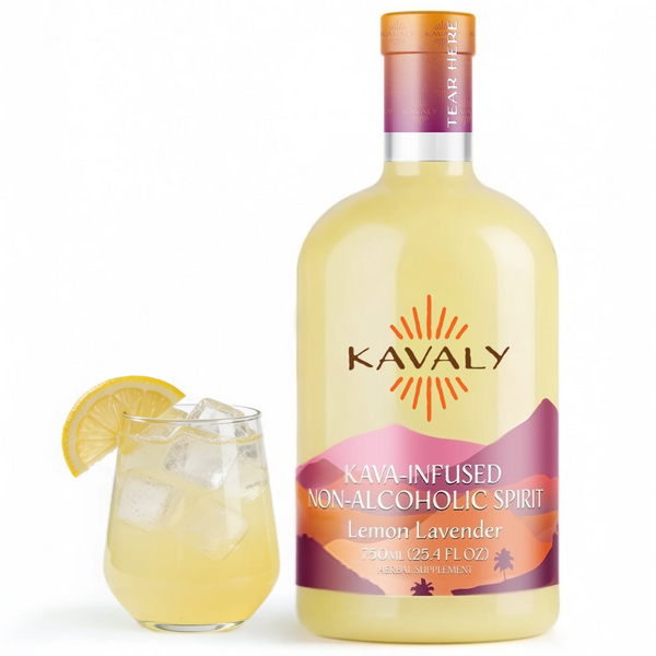 Kavaly Non-Alcoholic Kava-Infused Spirits 750ml