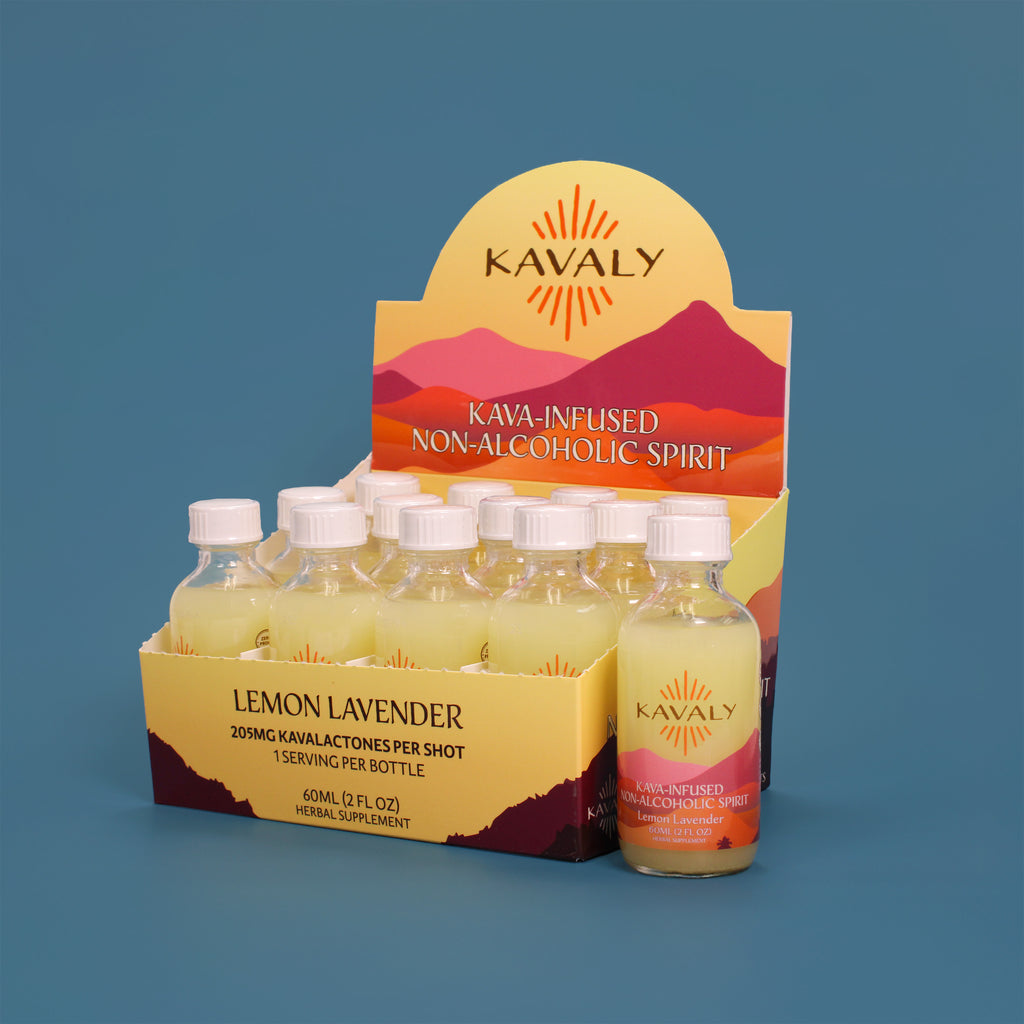 Kavaly Non-Alcoholic Kava-Infused Spirits 60ml Shot
