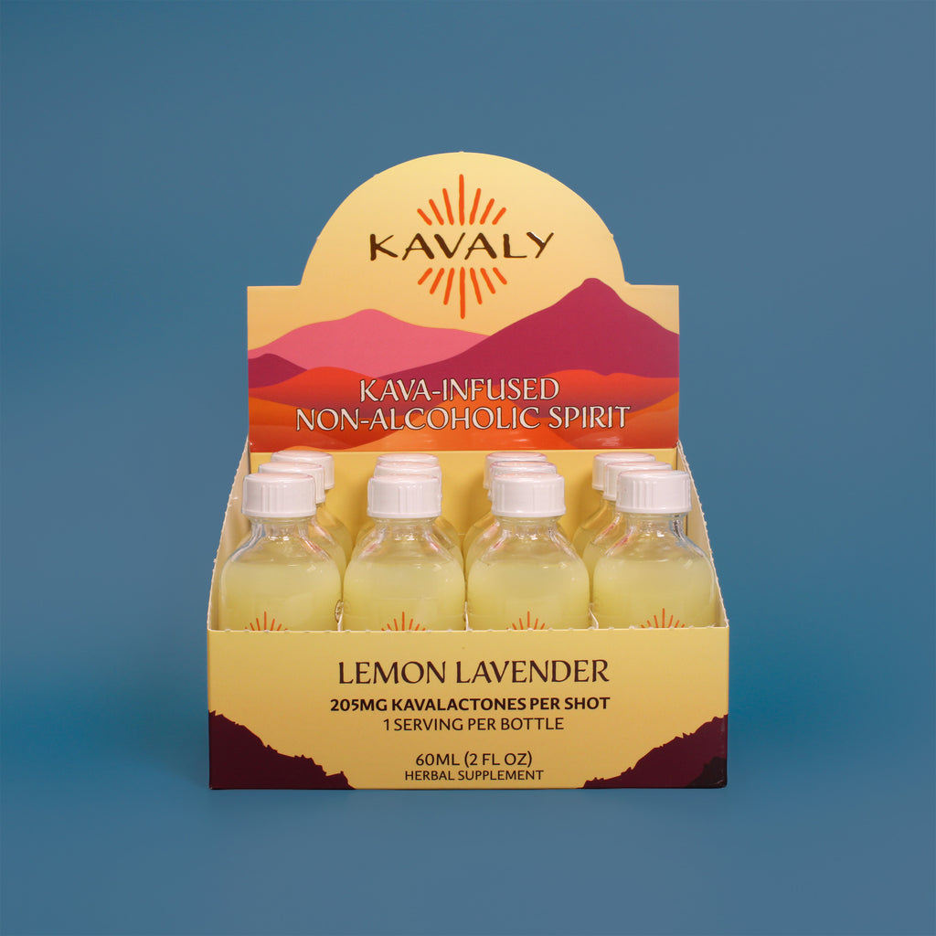 Kavaly Non-Alcoholic Kava-Infused Spirits 60ml Shot
