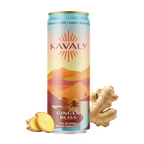 Kavaly Ginger Bliss Original Kava-Infused Sparkling Tonic