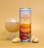 Kavaly Ginger Bliss Original Kava-Infused Sparkling Tonic
