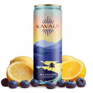 Kavaly Single Can Blueberry Lemon